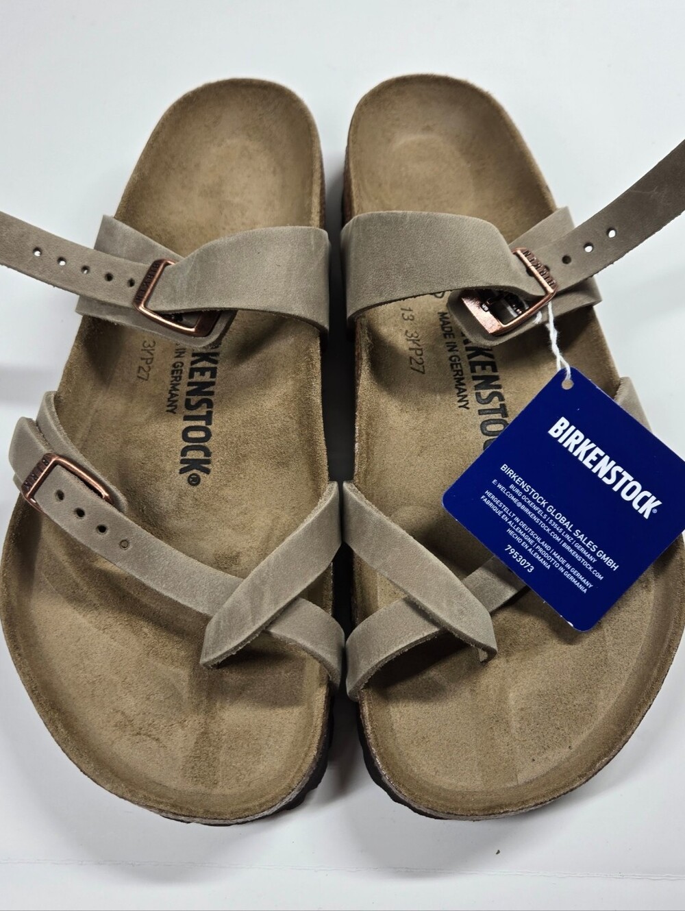 Birkenstock Mayari Tobacco Oiled Leather 40
